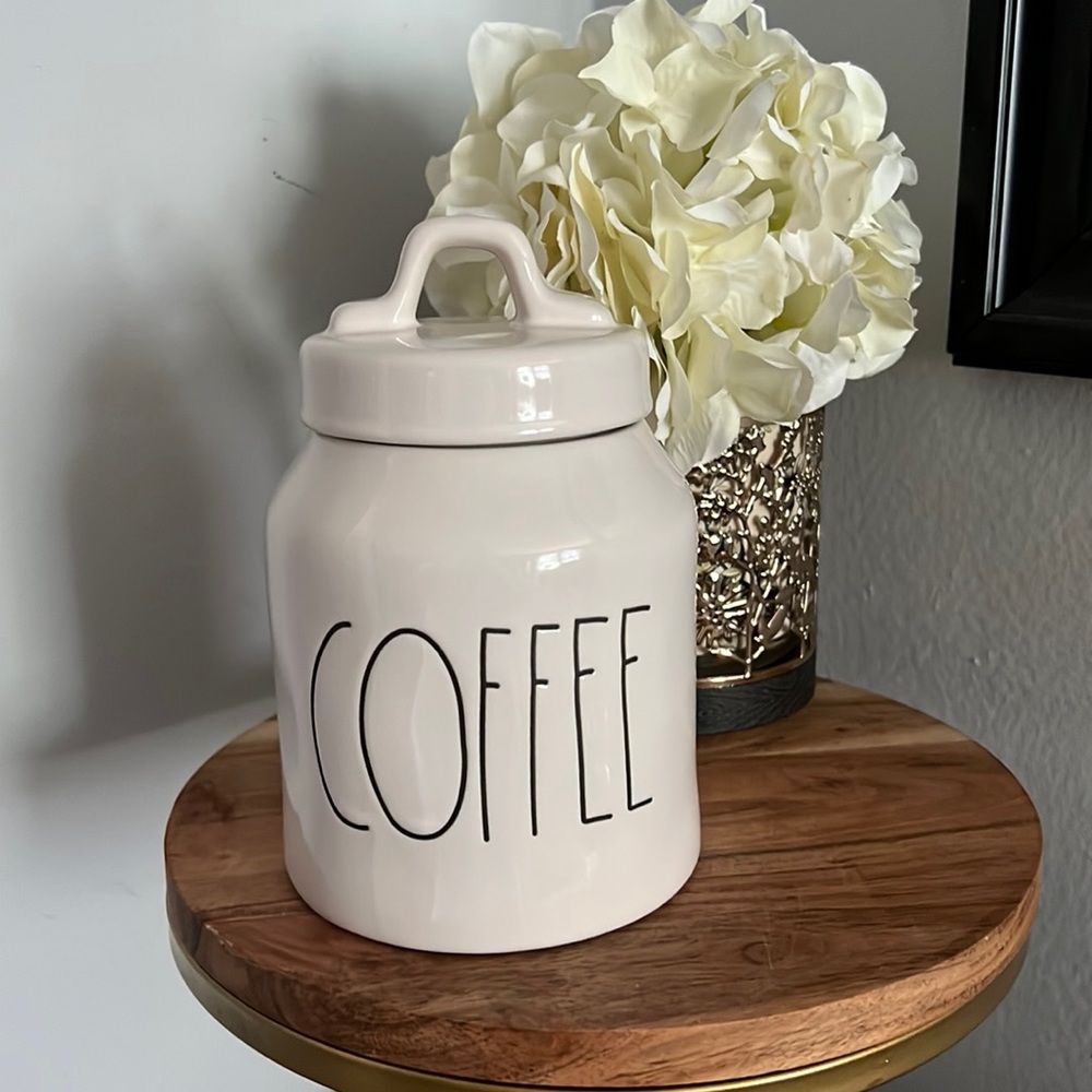 Rae Dunn “Coffee” Baby Canister with Lid New